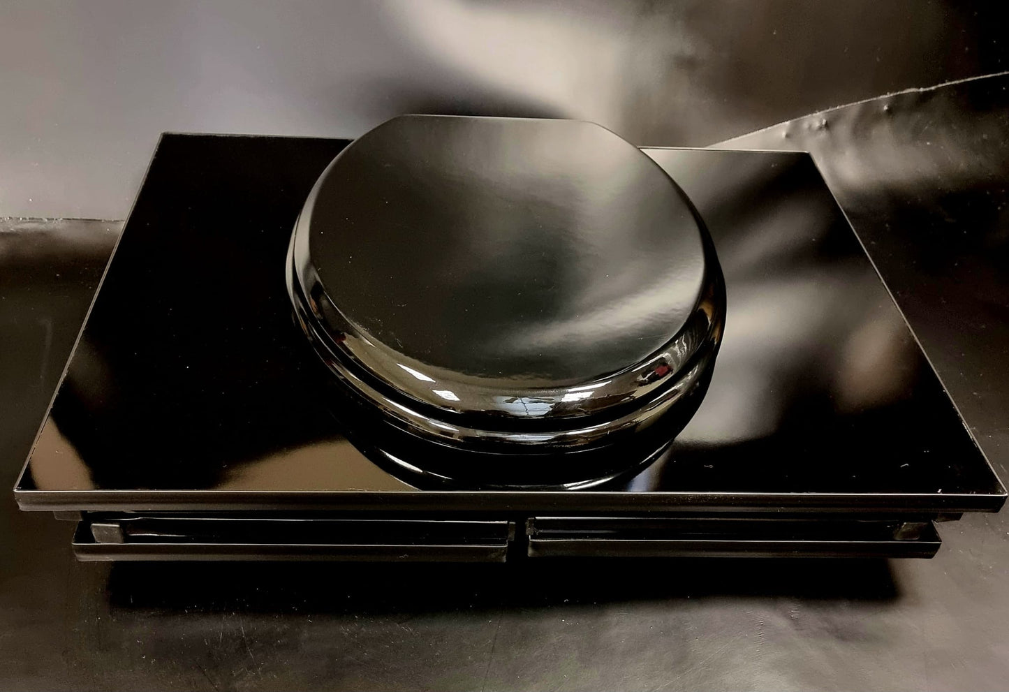 Toilet Cube-Queening Box-TRAVEL FOLD UP VERSION-BDSM KINK PLAY