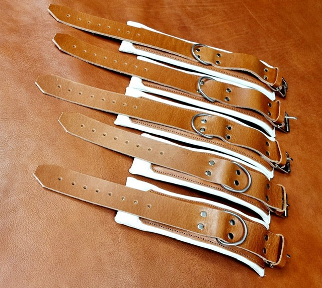 BDSM full Restraint Set in LUXURY Leather