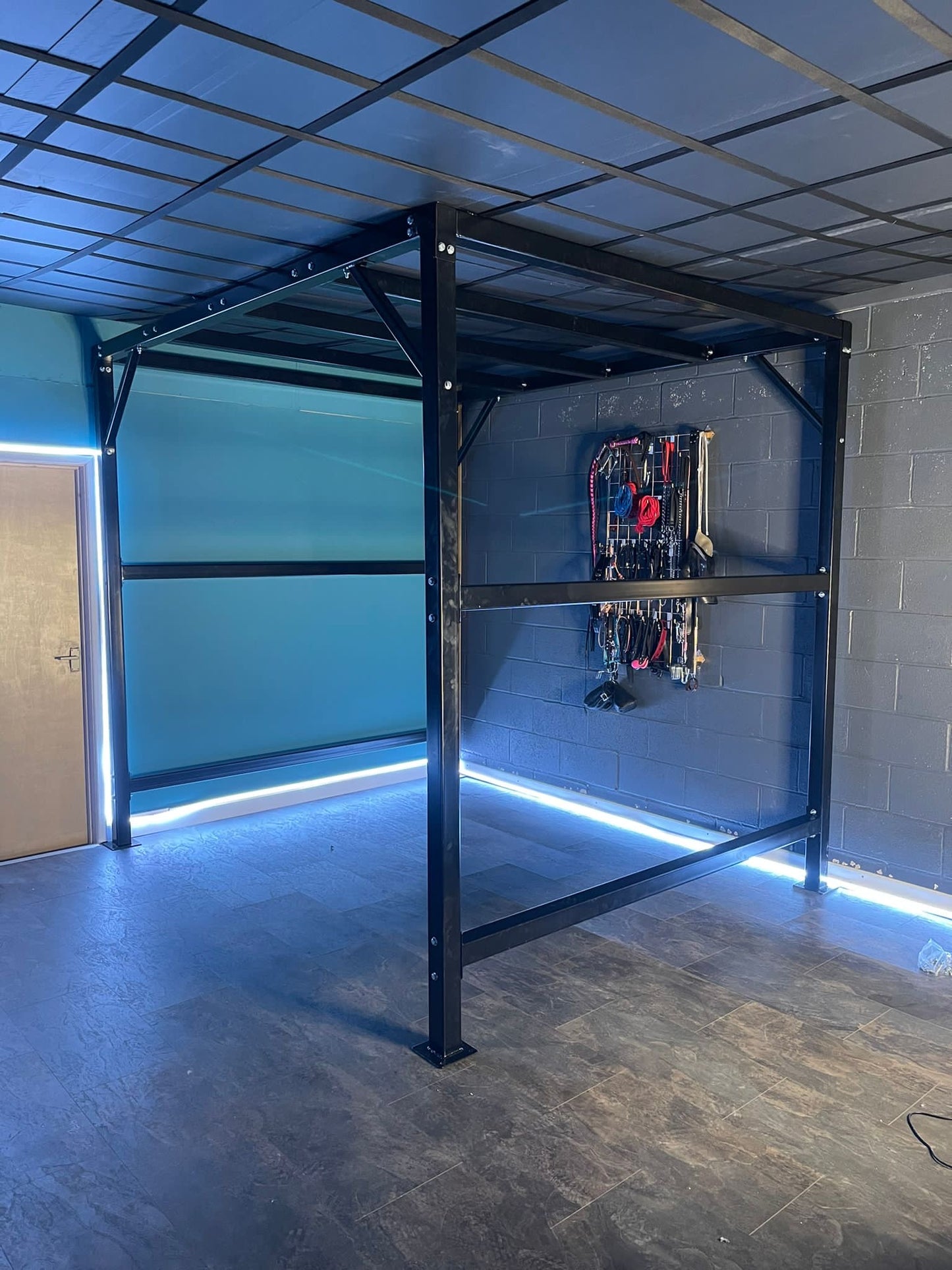 SUSPENSION FRAME-HEAVY DUTY-GENUINE DUNGEON HOME-BDSM KINK equipment