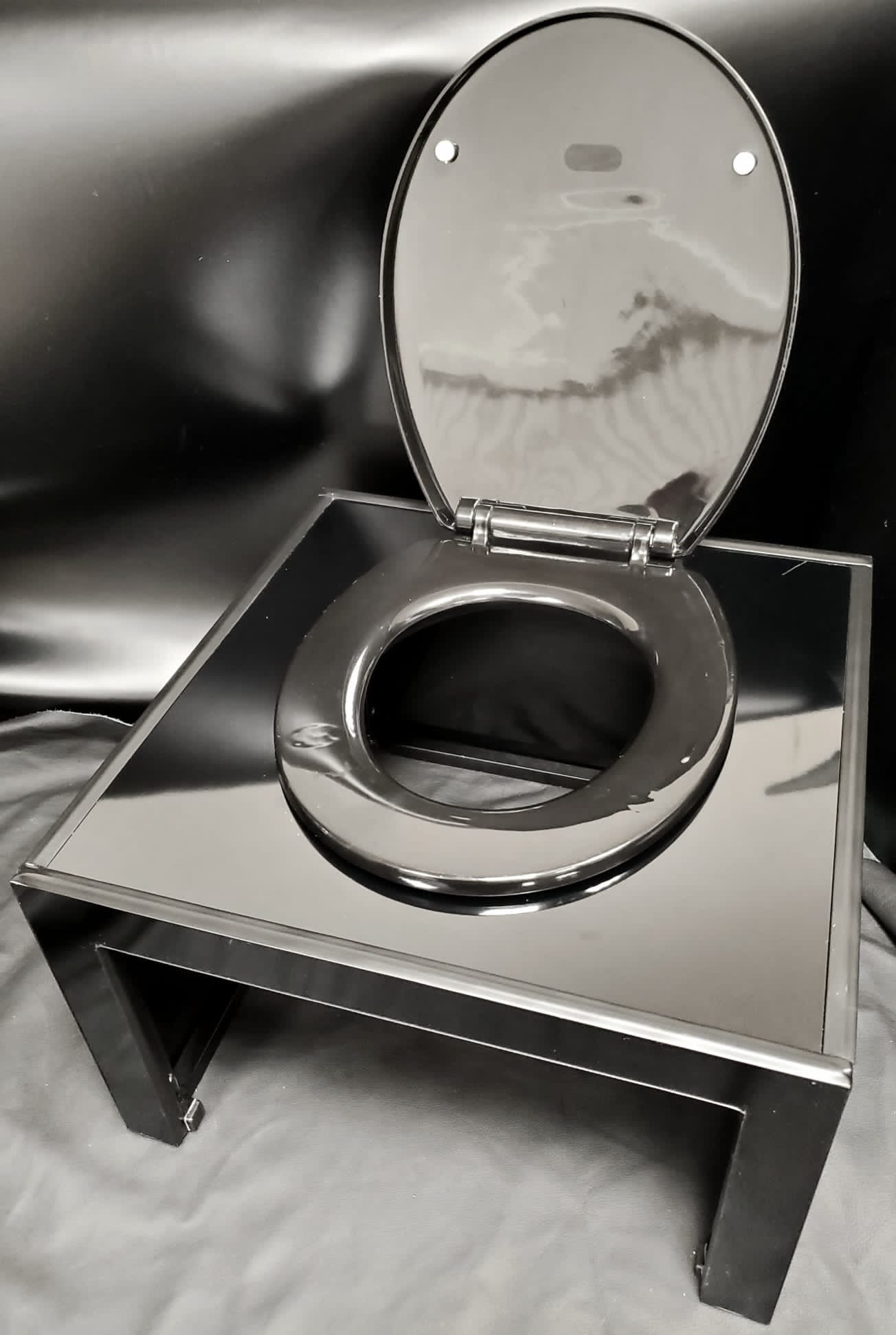 Toilet Cube-QUEENING BOX
