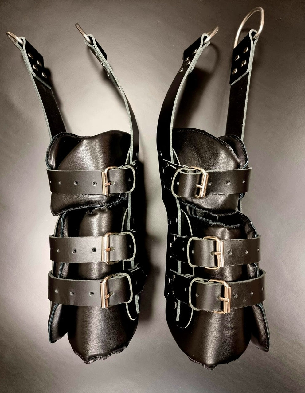 SUSPENSION STRAPS HARNESS-genuine Leather BDSM Kink play