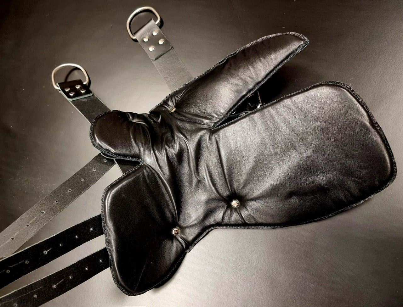 SUSPENSION STRAPS HARNESS-genuine Leather BDSM Kink play