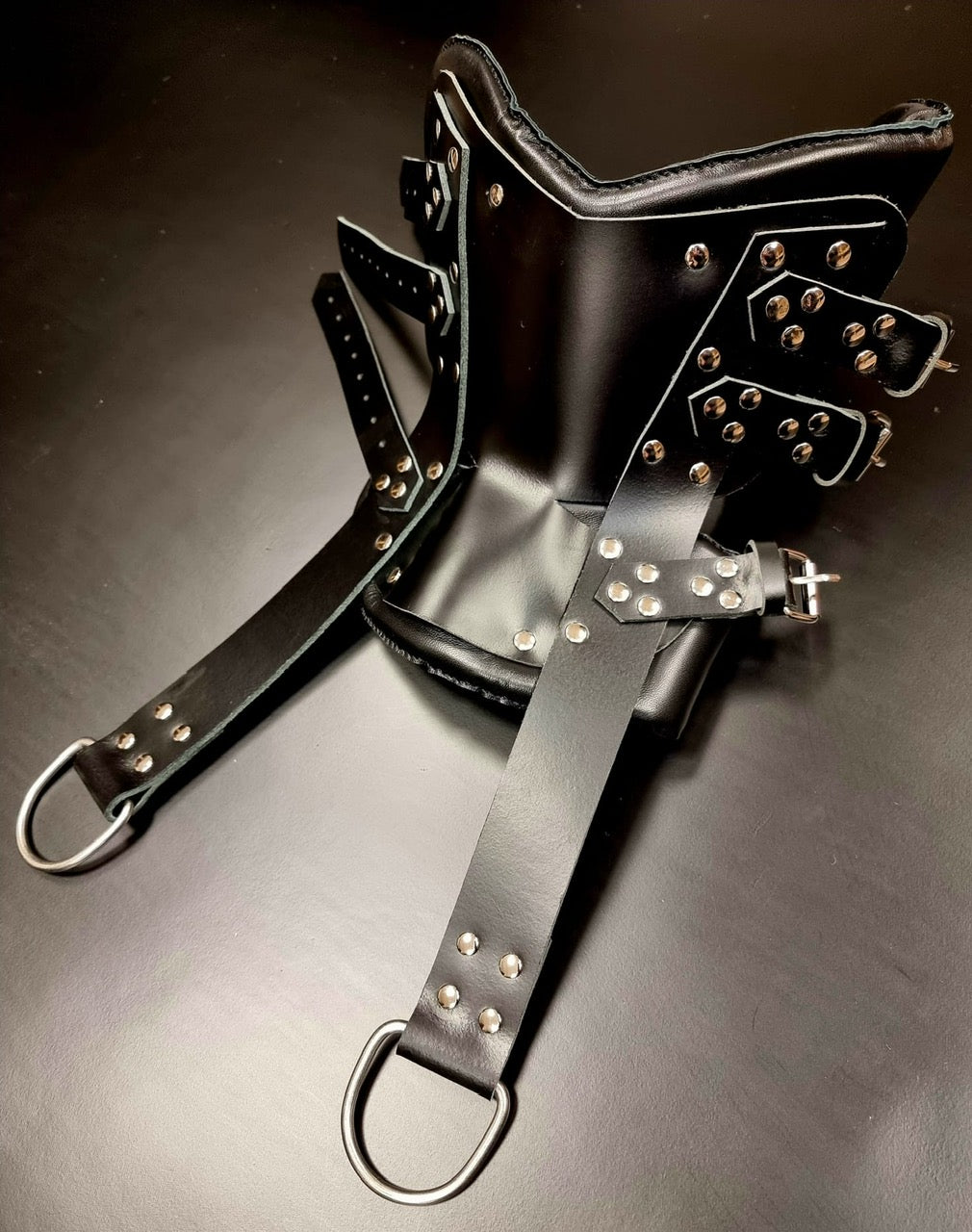 SUSPENSION STRAPS HARNESS-genuine Leather BDSM Kink play
