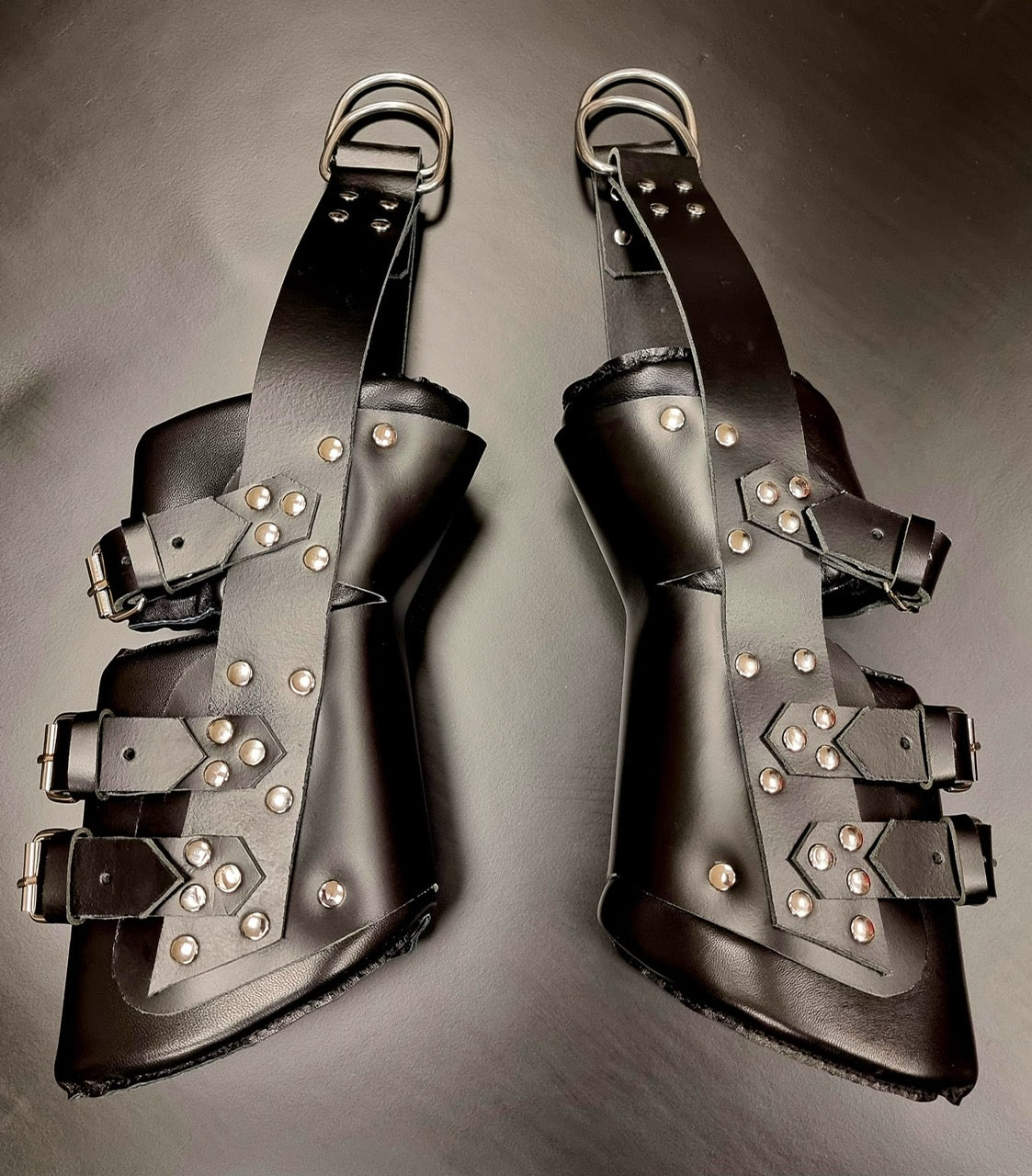 SUSPENSION STRAPS HARNESS-genuine Leather BDSM Kink play