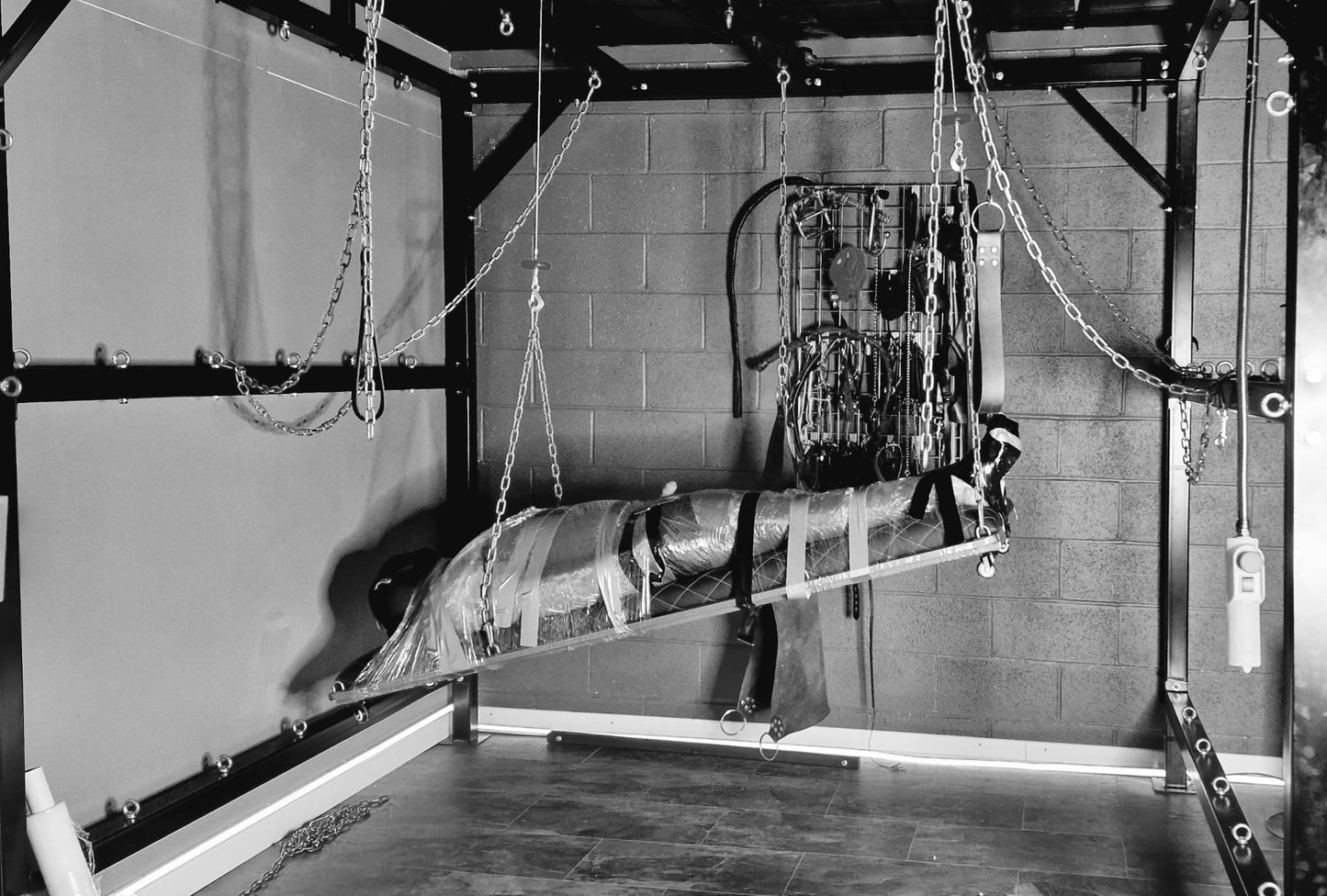 SUSPENSION BED-BDSM KINK Use-genuine Dungeon equipment