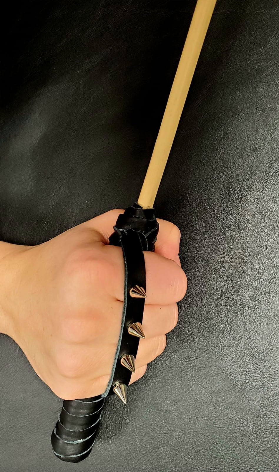 BDSM Cane-genuine Koo Boo-flexible with Wrist spikes