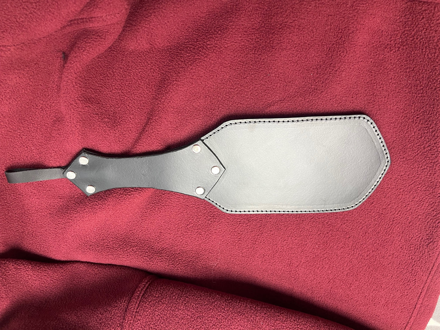 BDSM Kink Paddle-studded version real Leather