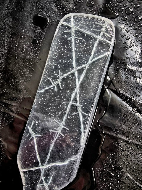 SPANKING PADDLE BDSM-BARBED WIRE