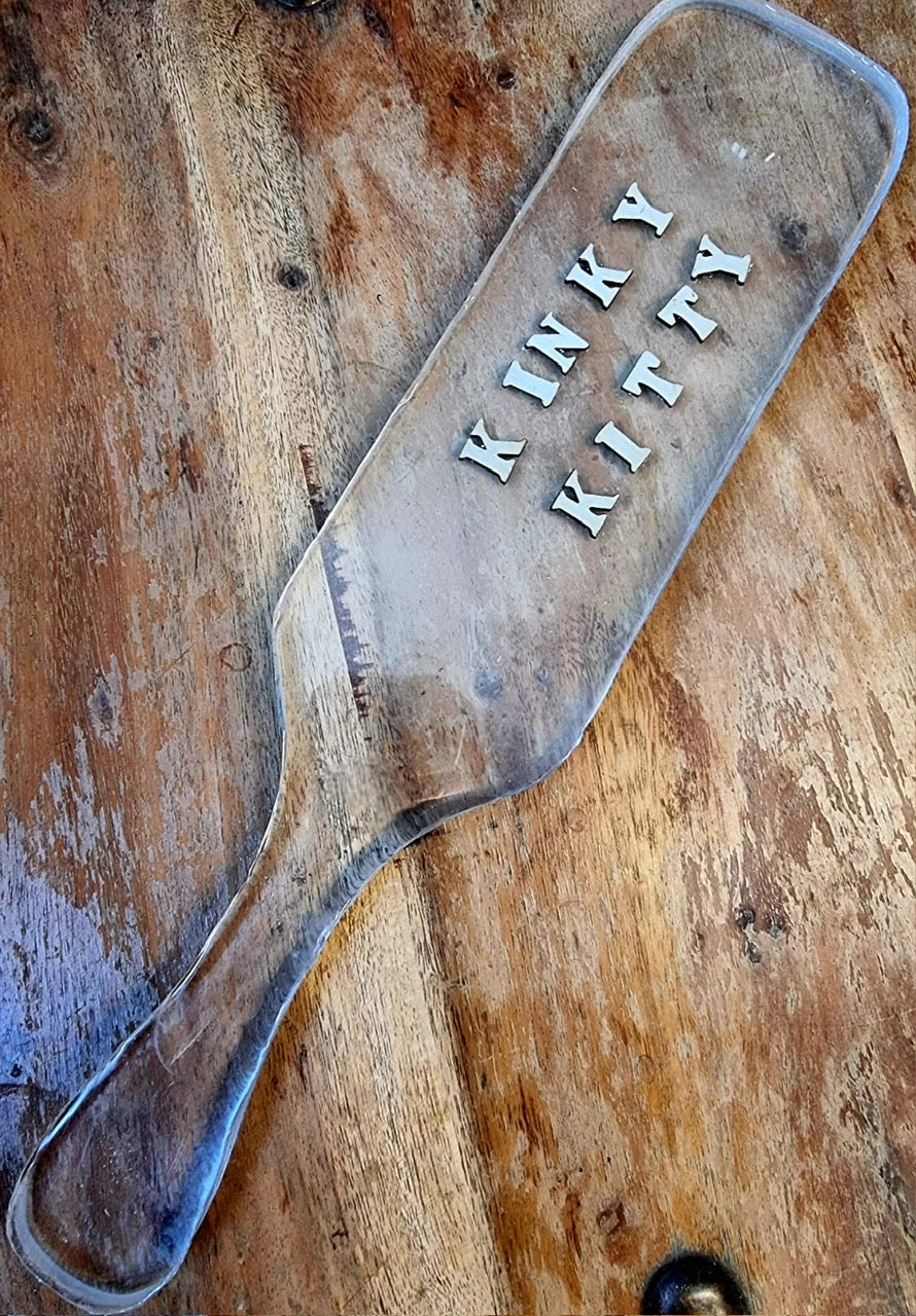 Spanking Paddle- Resin-Kinky Kitty