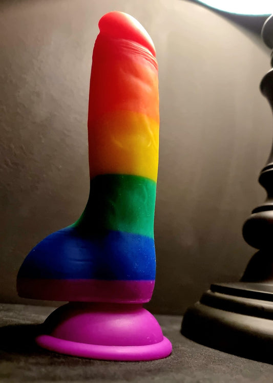 Rainbow PRIDE-silicon adult toy