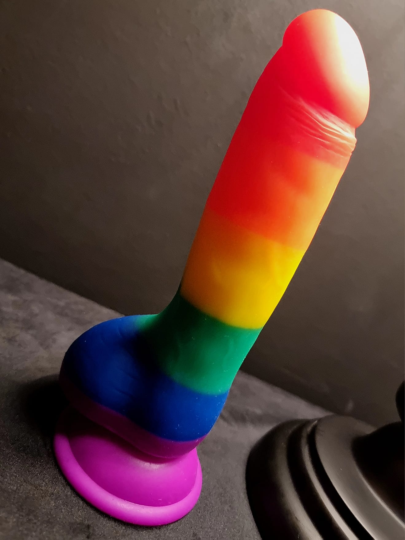 Rainbow PRIDE-silicon adult toy
