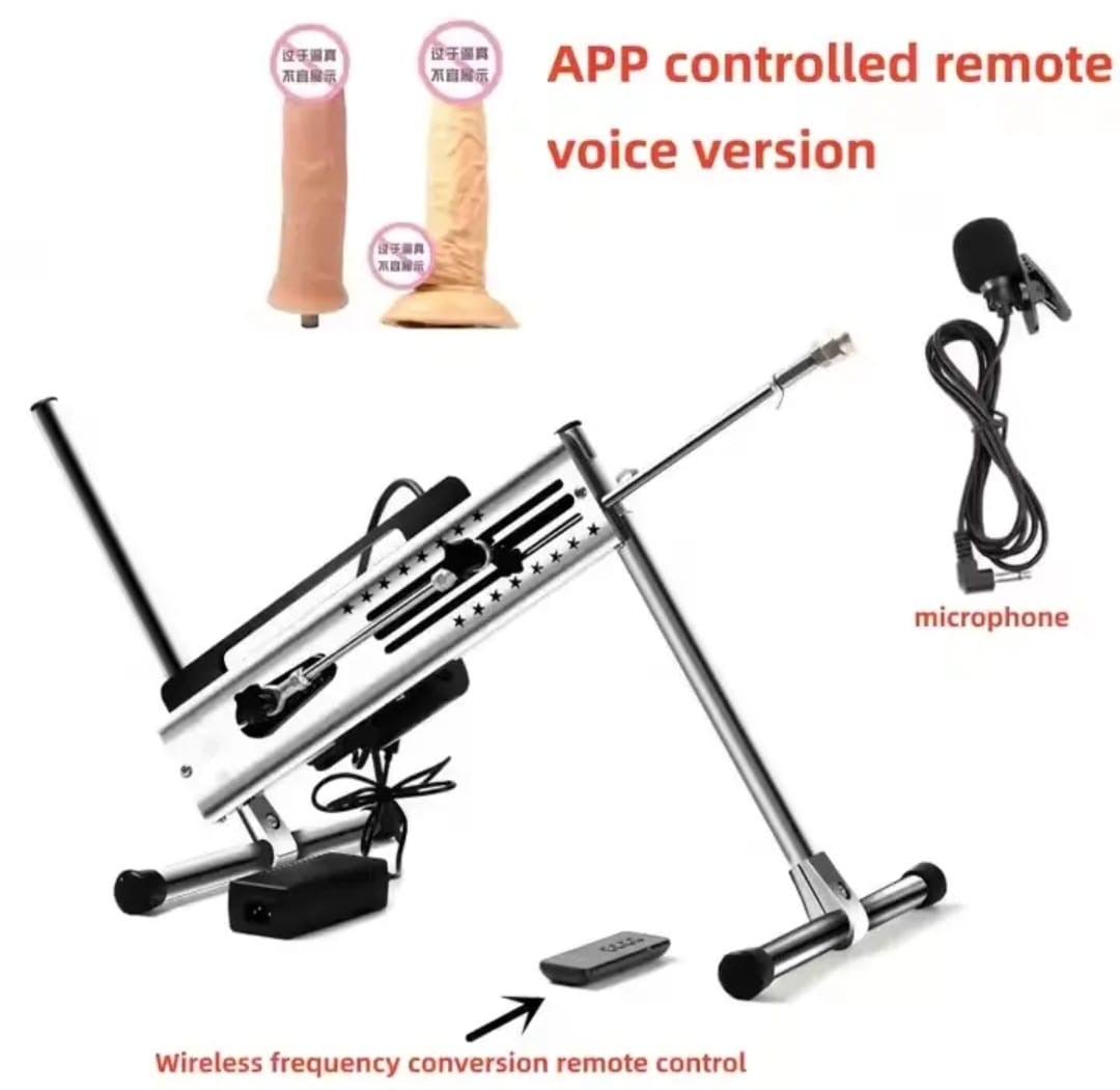 SEX MACHINE-120w MOTOR, App controlled and Voice controlled